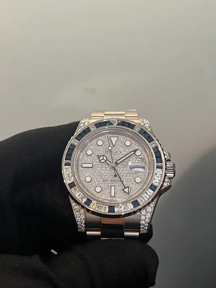 Rolex GMT-Master II 40MM WG diamonds